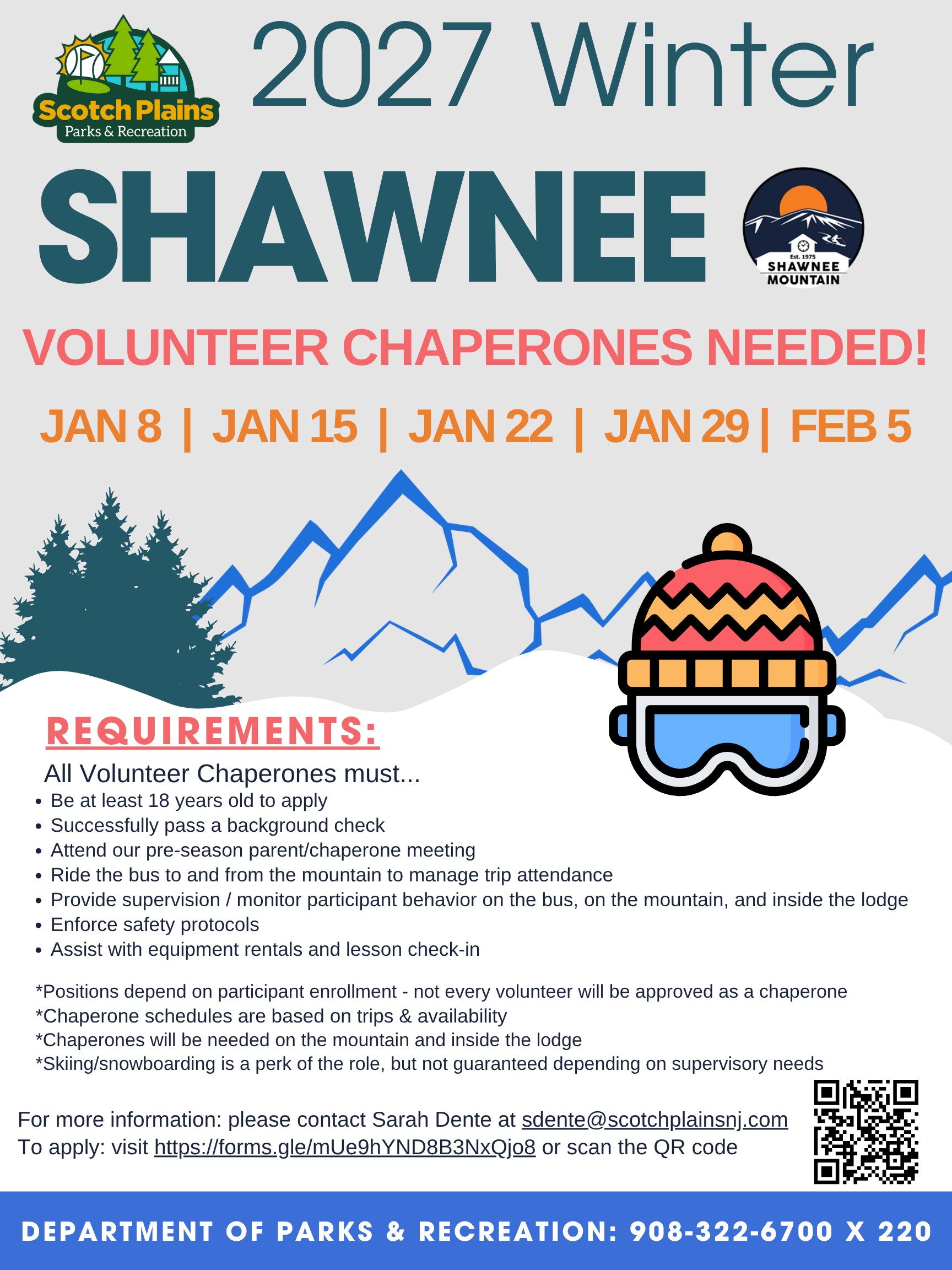 2027 SHAWNEE CHAPERONE FLYER