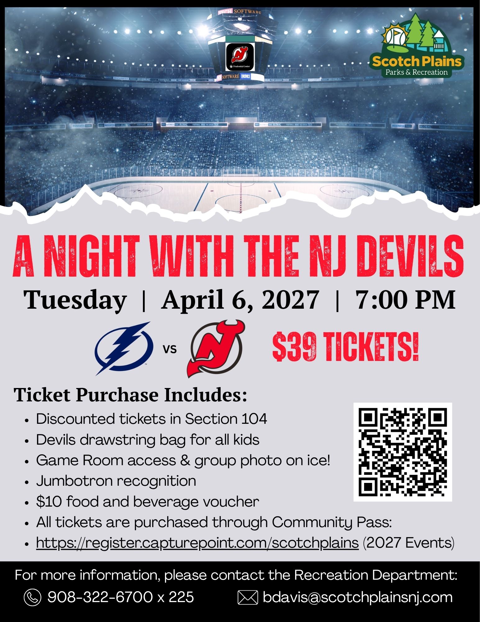 NJ Devils April 6 2027