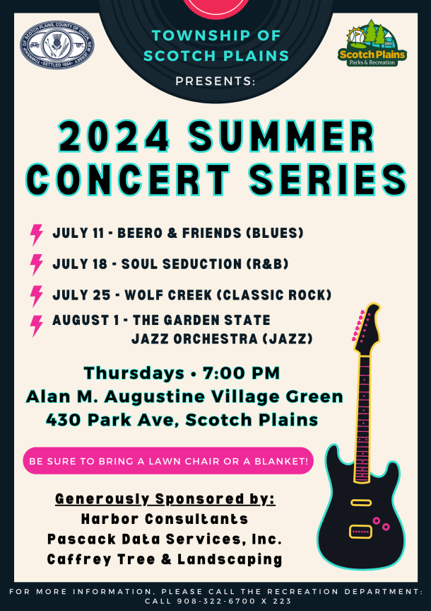 2024 Summer Concert Series